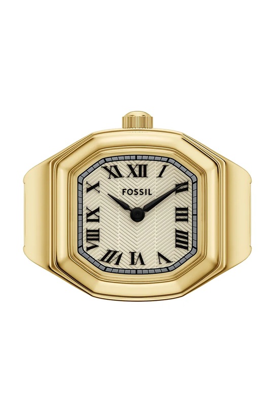 Fossil pierścionek z zegarkiem ES5446 złoty AA00