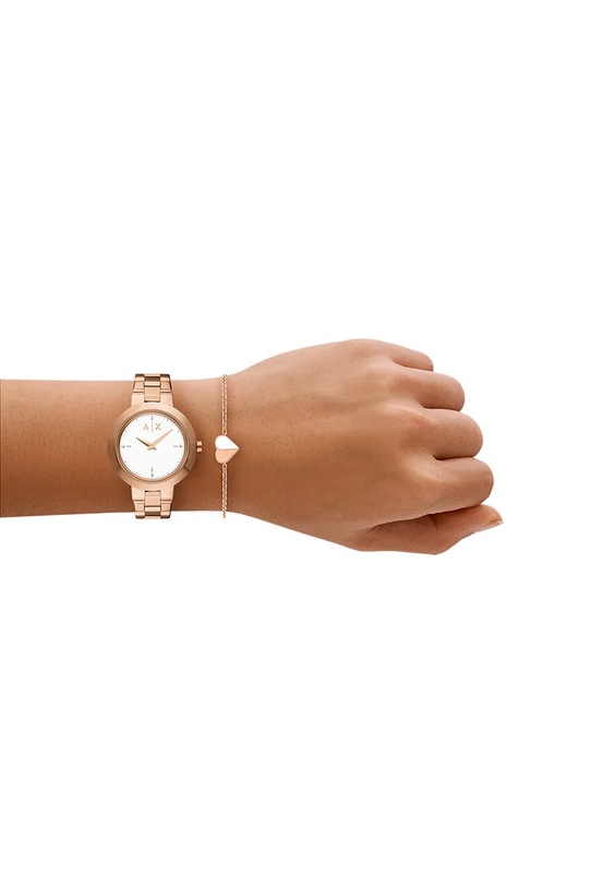 Armani Exchange zegarek i bransoletka AX7175SET