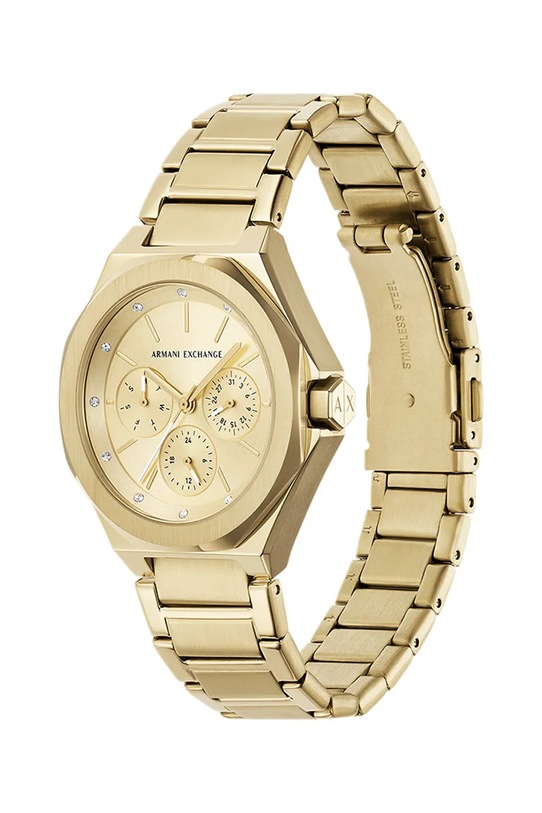 Akcesoria Armani Exchange zegarek AX4624 złoty