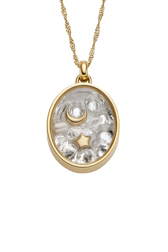 Fossil naszyjnik złoty JF04893710