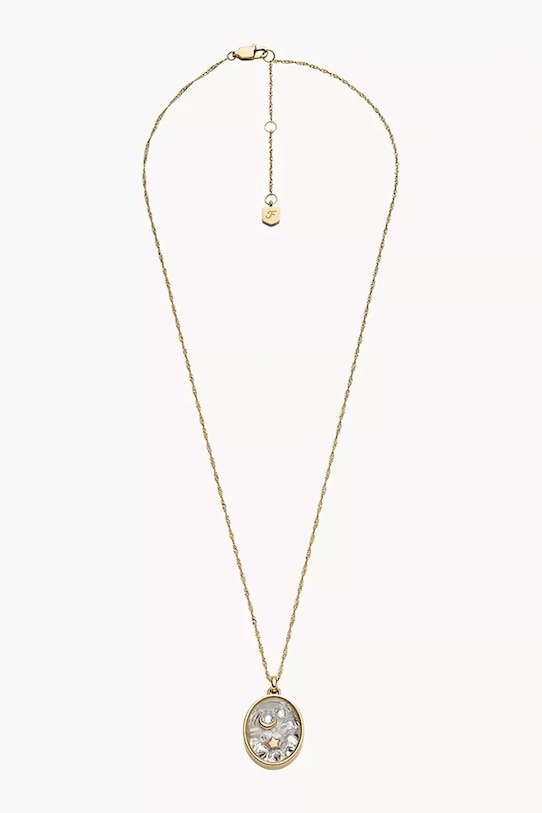 Fossil naszyjnik JF04893710 złoty AA00