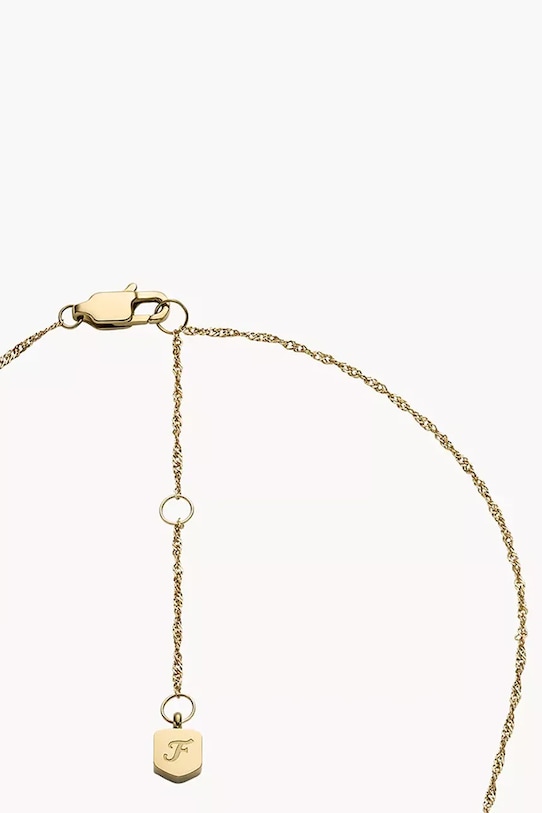 Akcesoria Fossil naszyjnik JF04893710 złoty