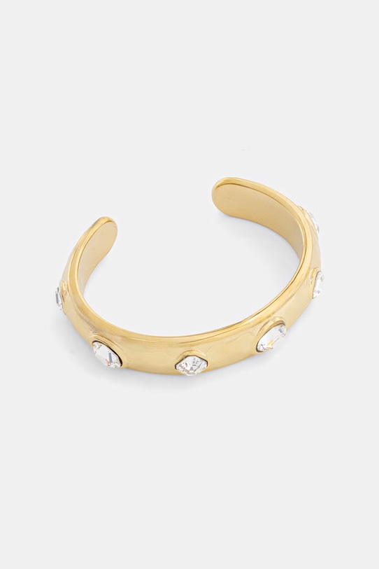 Guess bransoletka damska ze stali nierdzewnej MAMOUNIA złoty JUBB05.317JW