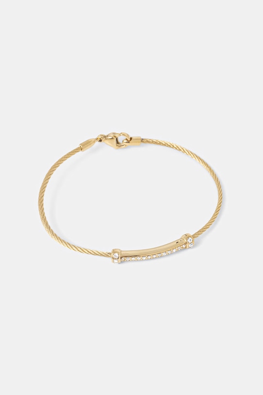 Guess bransoletka damska ze stali nierdzewnej KALYBE złoty JUBB05.396JW