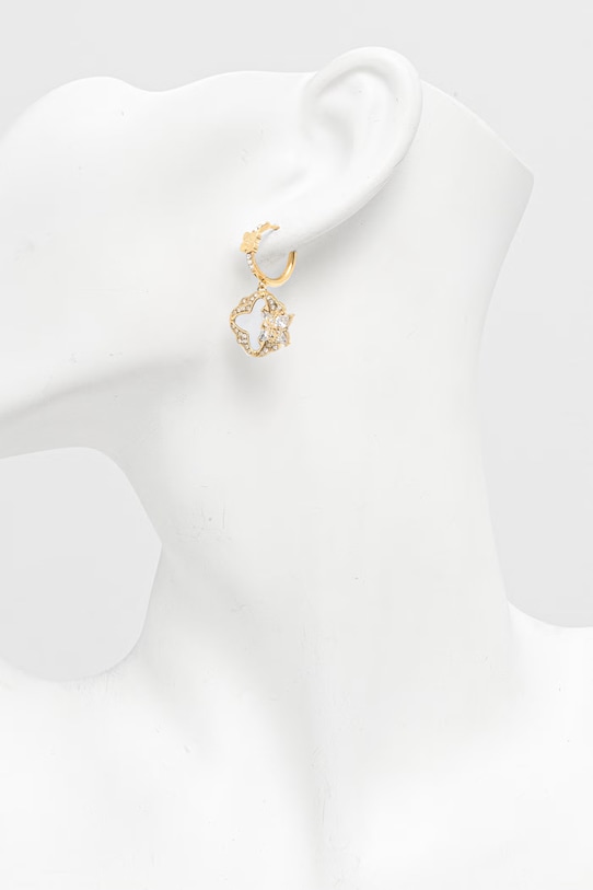 Akcesoria Guess kolczyki damskie ze stali nierdzewnej WILD FLOWER JUBE05.583JW złoty