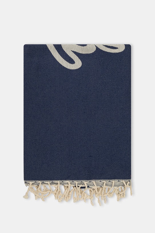 MC2 Saint Barth ręcznik plażowy bawełniany FOUT009 granatowy AA00
