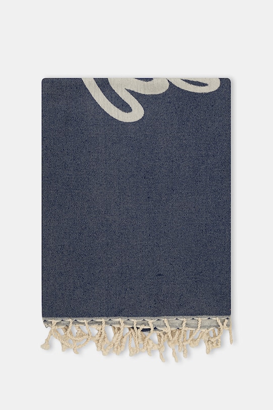 MC2 Saint Barth ręcznik plażowy bawełniany FOUT009 granatowy AA00