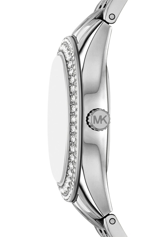 Akcesoria Michael Kors zegarek, bransoletka i kolczyki MK4975SET srebrny