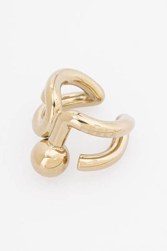 Furla nausznica damska ze stali nierdzewnej złoty FJ1303ETU