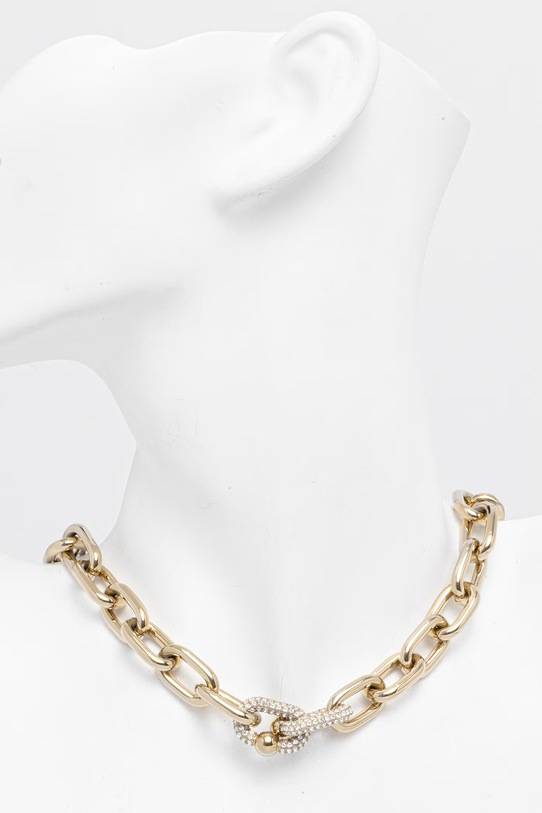 Akcesoria Furla naszyjnik damski metalowy FJ1308NTU złoty