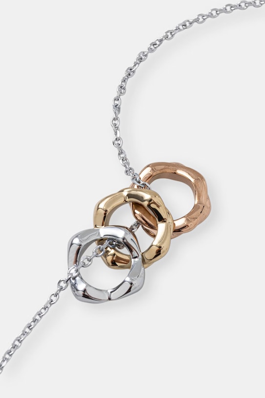 Furla naszyjnik z zawieszką damski metalowy FJ1514NTU srebrny AA00