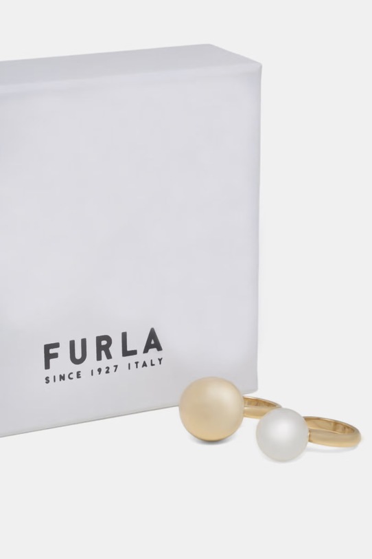 Akcesoria Furla pierścionek damski 2-pack FJ1606RT4 złoty