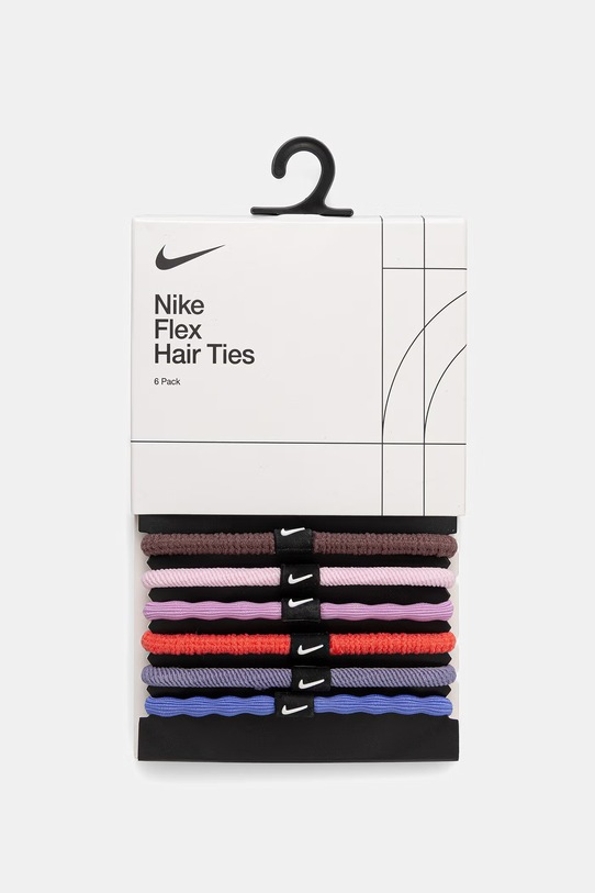 Nike zestaw gumek do włosów damskie FLEX różowy N.100.9194.531