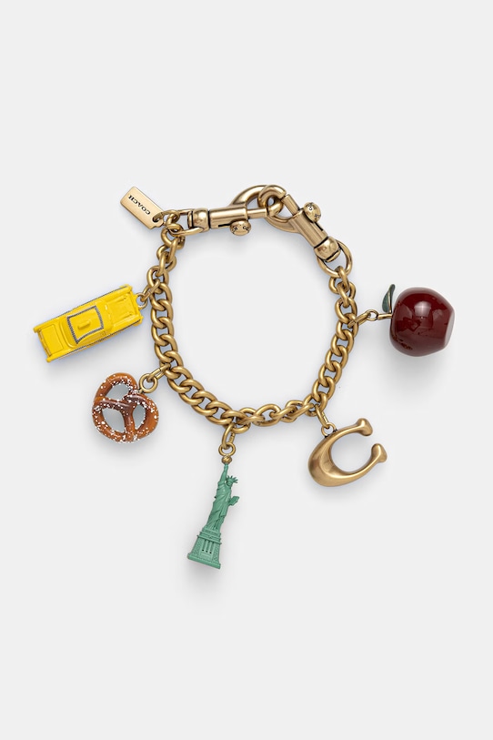 Coach breloc pentru femei aur CCX50