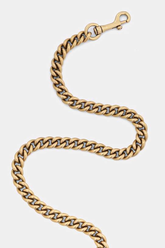 Coach pasek do torebki damski 58847 złoty AA00