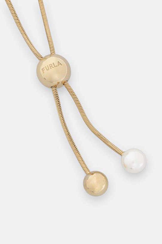 Furla naszyjnik damski metalowy FJ1600NTUVD złoty AA00