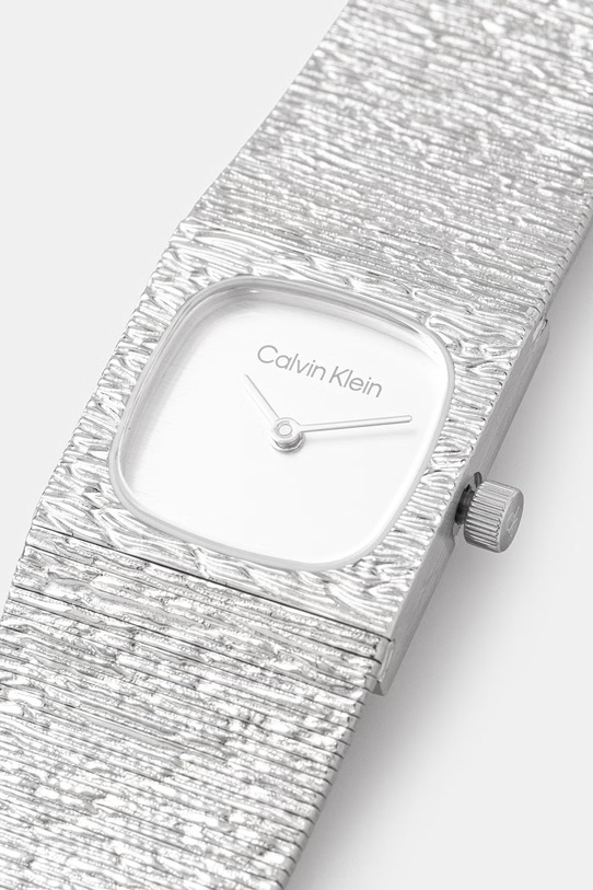 Calvin Klein zegarek damski 25100177 srebrny AA00
