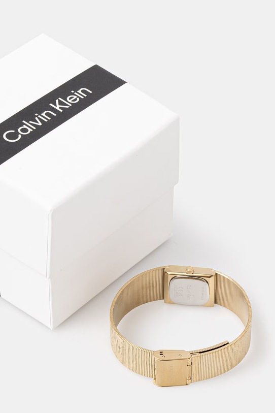 Akcesoria Calvin Klein zegarek damski 25100178 złoty