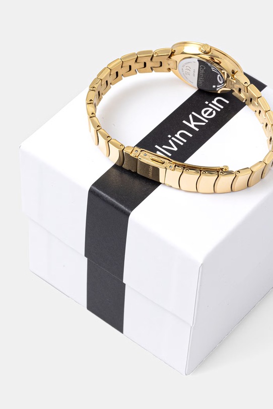 Akcesoria Calvin Klein zegarek damski 25100147 złoty