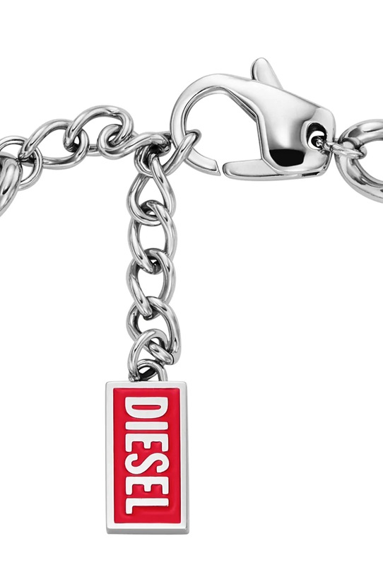 Diesel brățară pentru femei, din oțel inoxidabil DX1668040 argintiu AA00