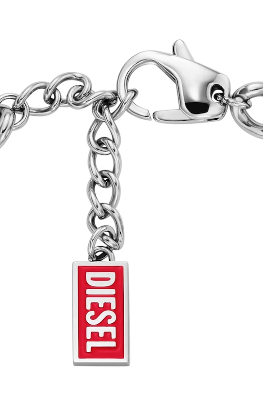 Diesel brățară pentru femei, din oțel inoxidabil DX1668040 argintiu AA00