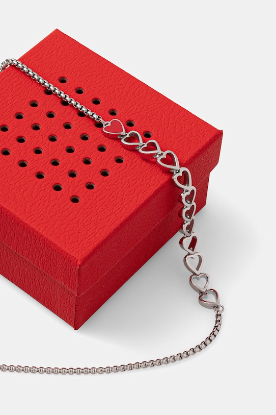 Diesel намисто жіноче з нержавіючої сталі срібний DX1666040