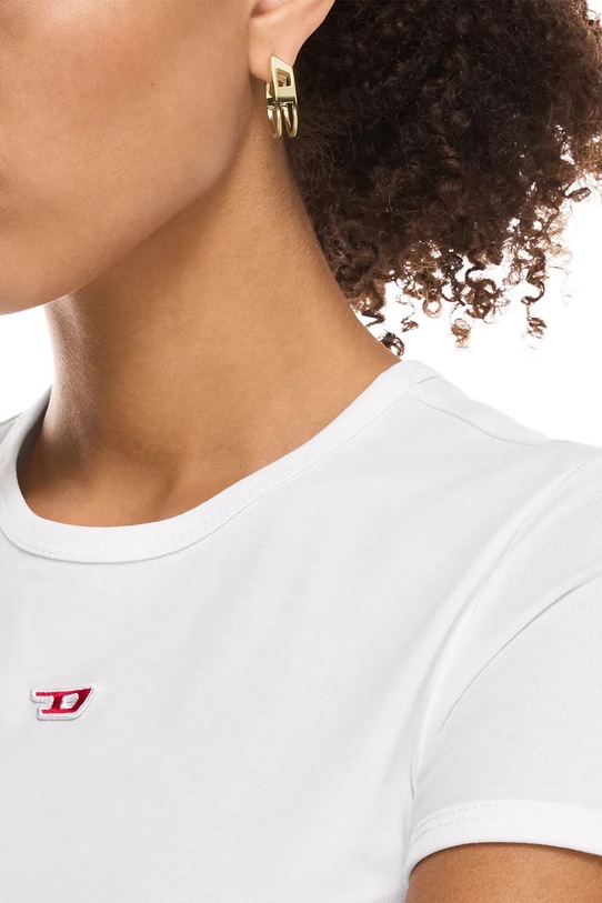 Akcesoria Diesel kolczyki damskie ze stali nierdzewnej bez kamienia DX1671710 złoty