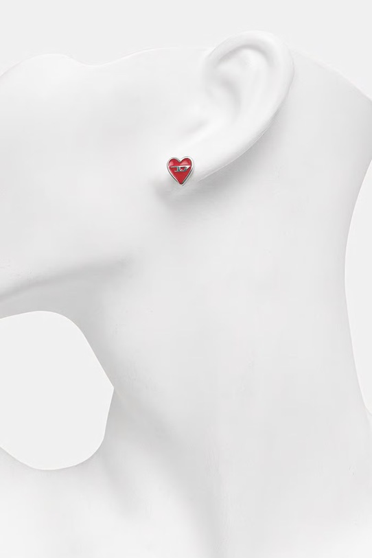 Diesel malé náušnice dámske z nehrdzavejúcej ocele DX1667040 strieborná AA00