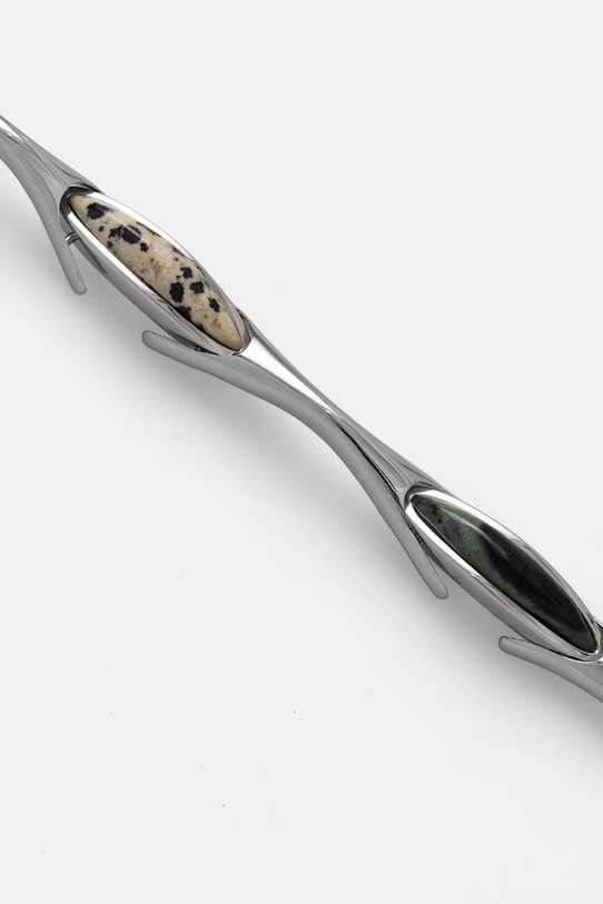 Diesel dámsky náramok z nehrdzavejúcej ocele s jaspisom DX1678040 strieborná AA00