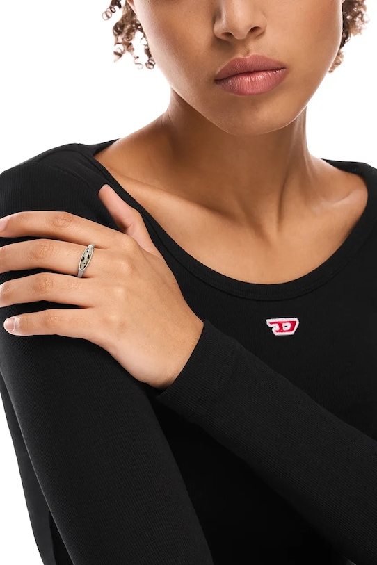 Diesel prsteň dámsky z chirurgickej ocele s jaspisom DX1679040