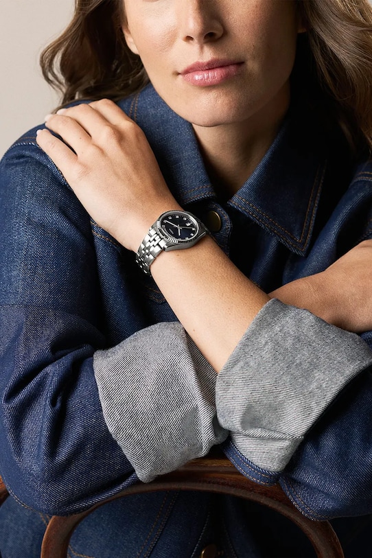 Fossil zegarek damski Scarlette ES5457 srebrny