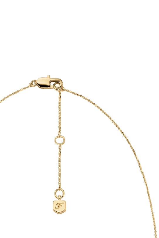 Akcesoria Fossil naszyjnik damski kryształowy Sutton JA7302710 złoty