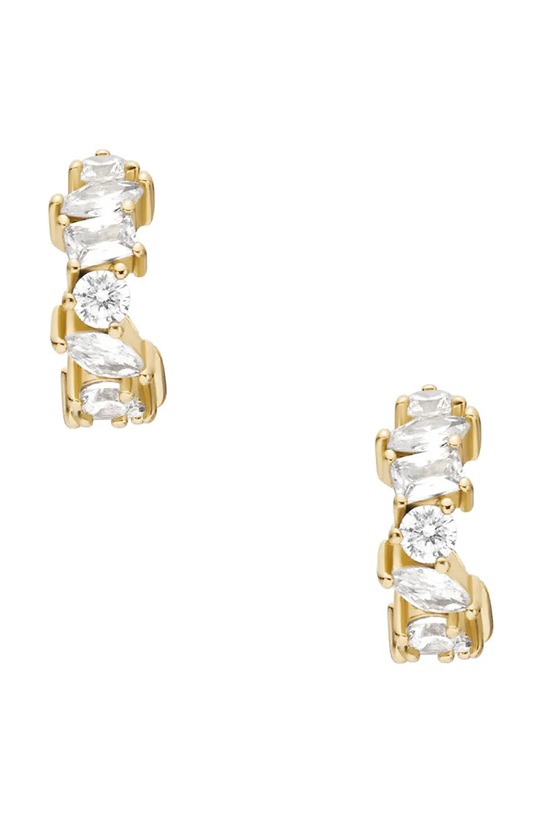 Fossil kolczyki damskie kryształowe Ellis JA7297710 złoty AA00