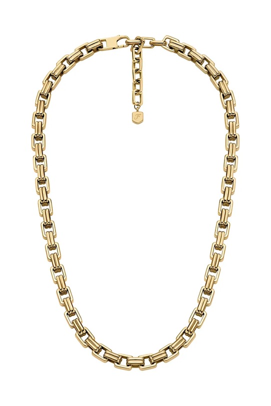 Fossil naszyjnik damski ze stali chirurgicznej bez kamienia Raquel JF04954710 złoty AA00