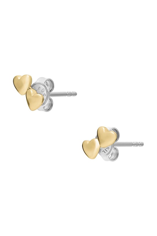 Akcesoria Fossil kolczyki damskie bez kamienia Sutton JA7301710 złoty