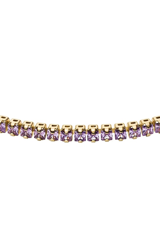 Fossil bransoletka damska kryształowa Ellis JA7306710 złoty AA00