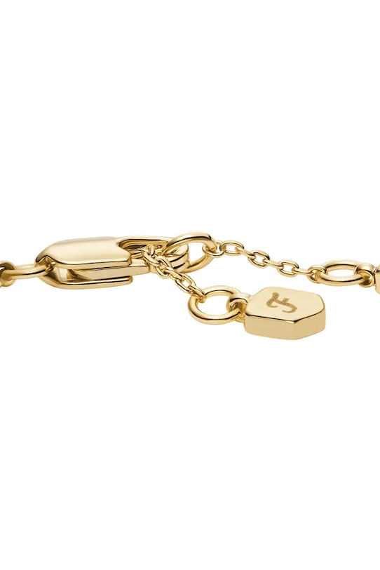 Akcesoria Fossil bransoletka damska kryształowa Ellis JA7306710 złoty