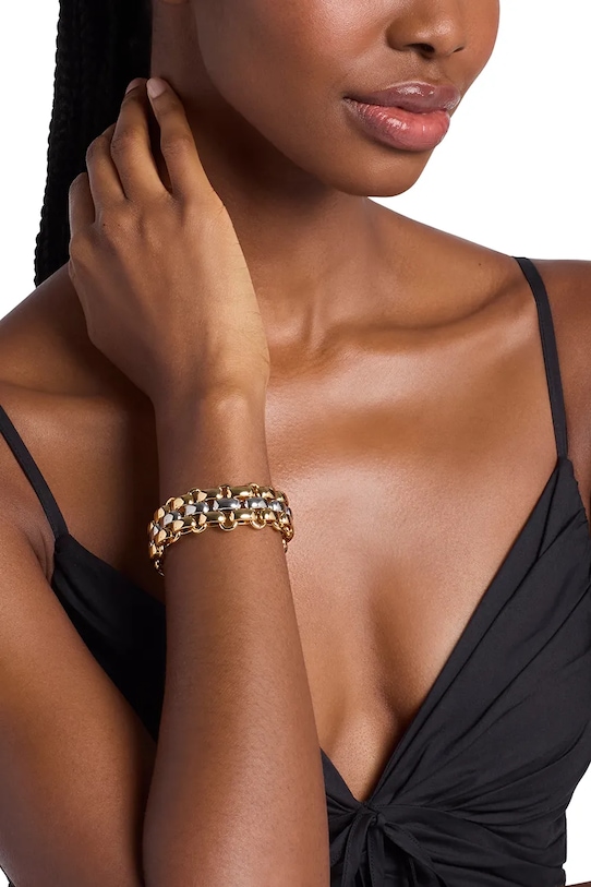 Michael Kors zapestnica ženska medenina pisana MKJ8592931