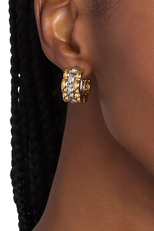 Michael Kors kolczyki damskie ze stali nierdzewnej multicolor MKJ8593931