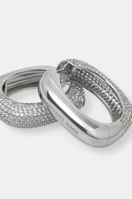 Michael Kors náušnice dámské s kubickým zirkonem MKJ8604040 stříbrná AA00