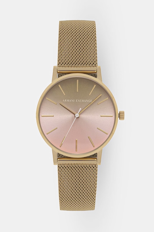 Armani Exchange ceas pentru femei Lola aur AX5619
