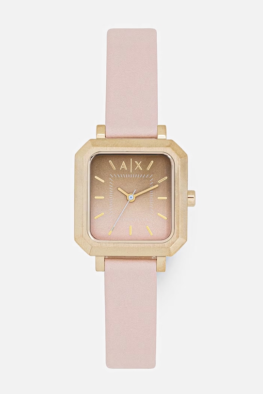 Armani Exchange zegarek damski Leila różowy AX5737