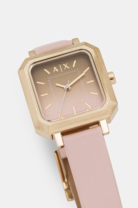 Armani Exchange годинник жіночий Leila рожевий AX5737