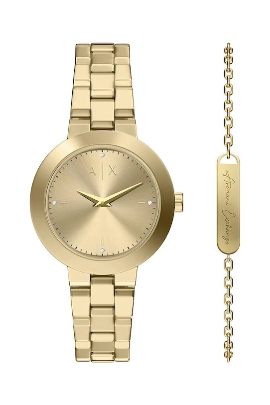 Armani Exchange női karóra Jackie arany AX7177SET
