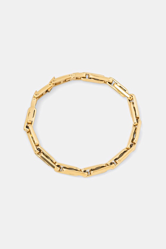 Trussardi bransoletka damska ze stali nierdzewnej T-STEEL złoty TJAXV51