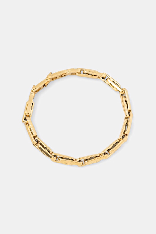 Trussardi bransoletka damska ze stali nierdzewnej T-STEEL złoty TJAXV51