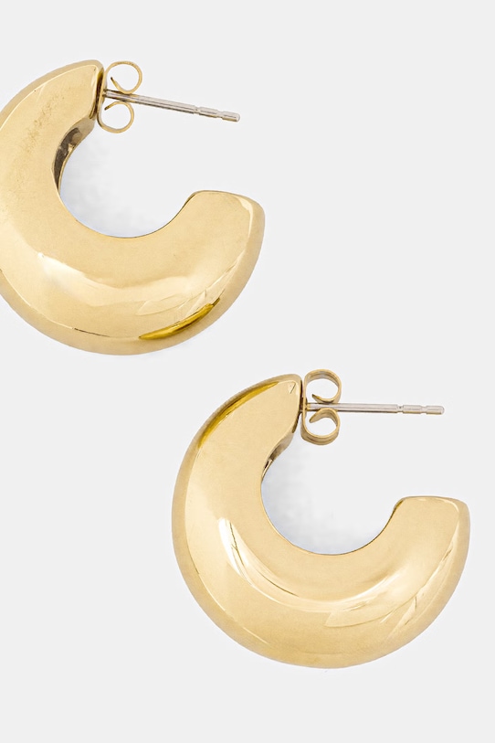 Trussardi kolczyki damskie ze stali nierdzewnej T-BOLD TJBJV05 złoty AA00