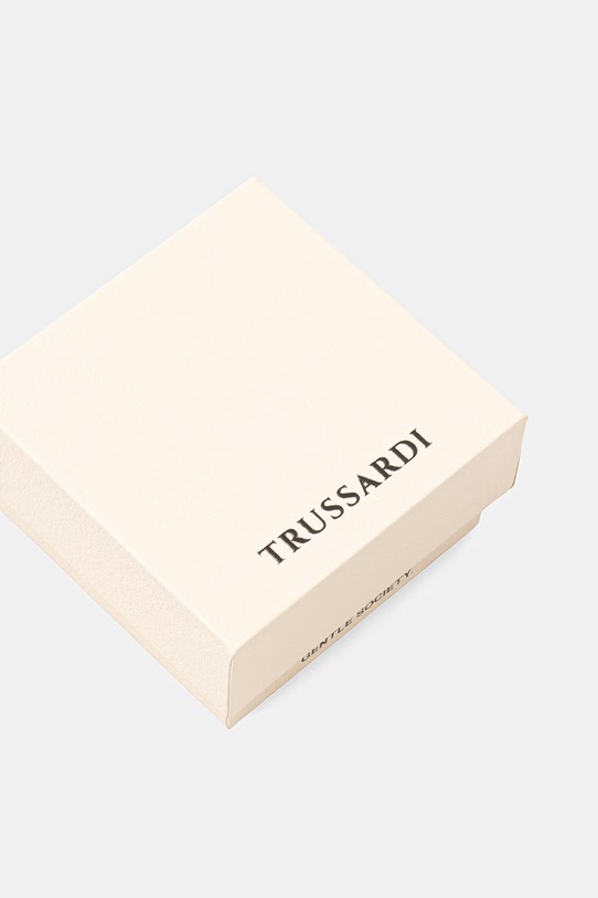 Trussardi kolczyki damskie ze stali nierdzewnej T-BOLD złoty TJBJV05