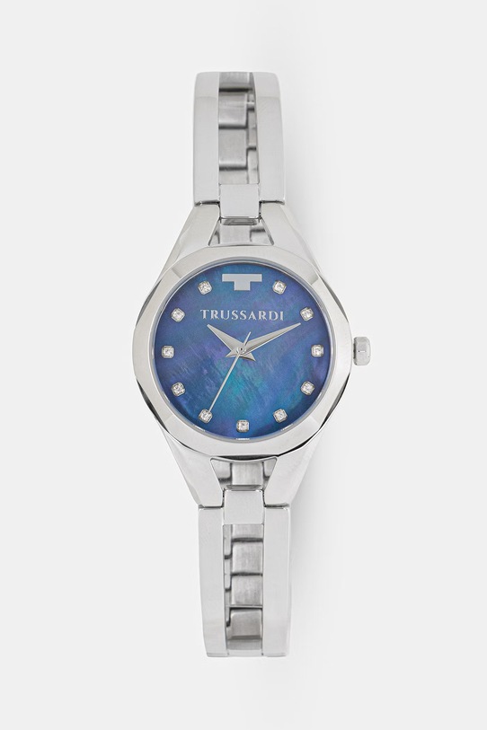 Trussardi zegarek damski METROPOLITAN srebrny R2453159505