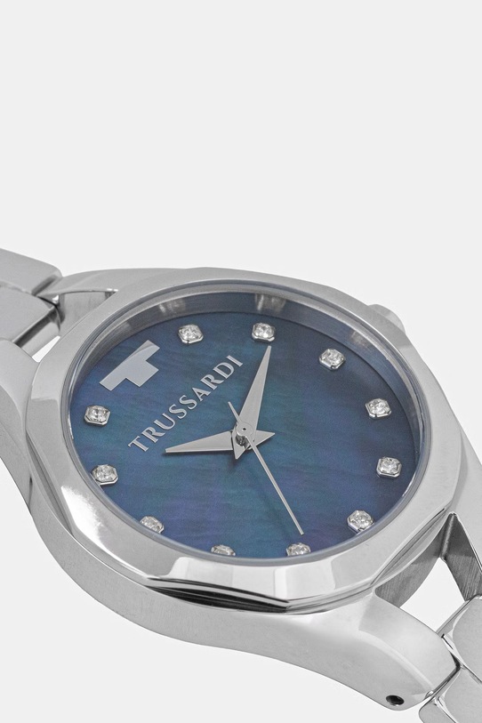 Trussardi zegarek damski METROPOLITAN R2453159505 srebrny AA00